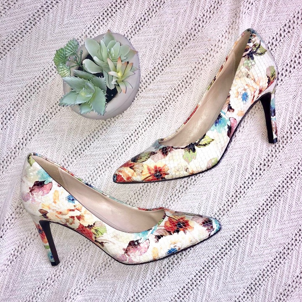 Cole Haan Floral Heel